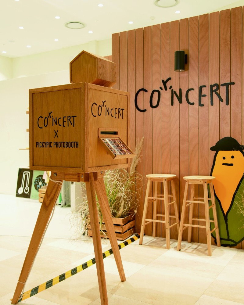 CORNCERT x PICKYPIC 포토부스 렌탈 이미지 3