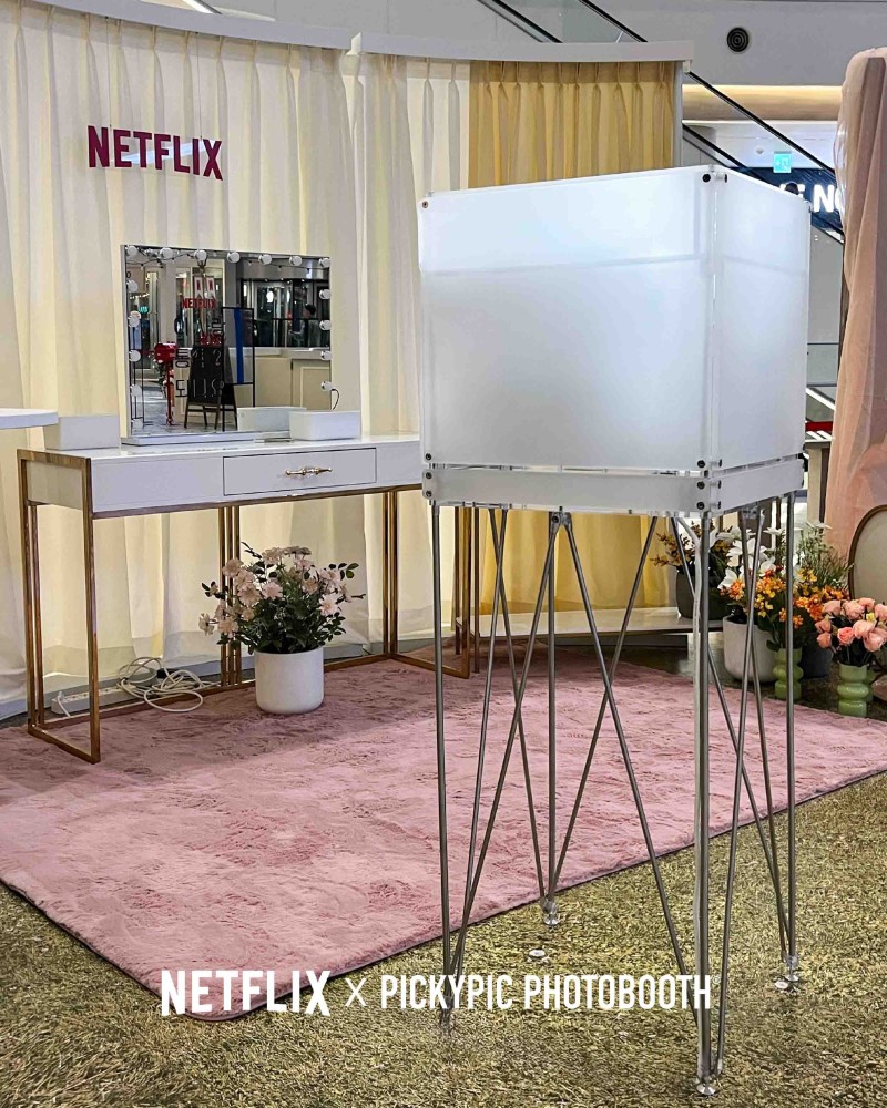 NETFILX x PICKYPIC 포토부스 렌탈 이미지 1