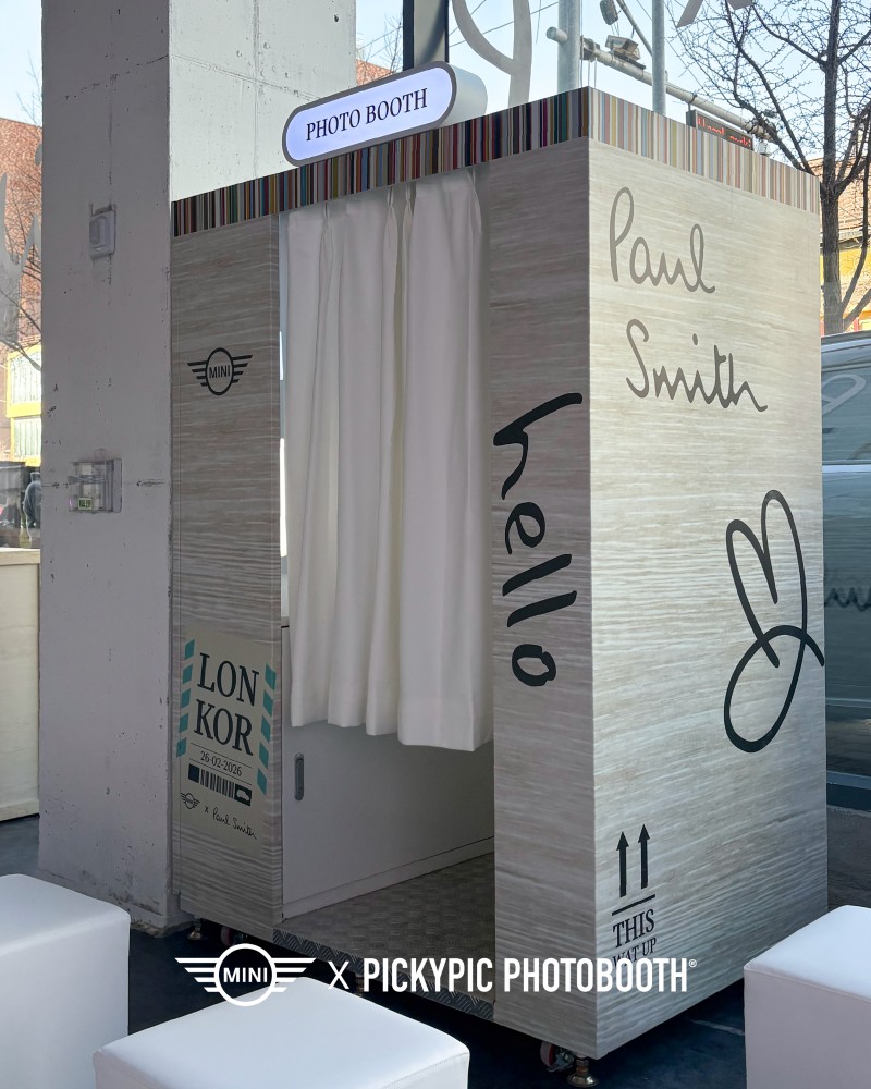 MINI COOPER x PICKYPIC 포토부스 렌탈 이미지 1