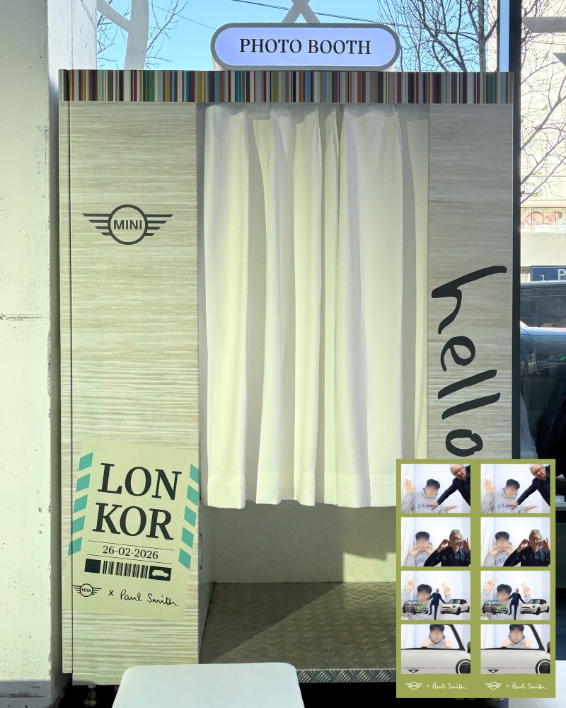 MINI COOPER x PICKYPIC 포토부스 렌탈 이미지 2