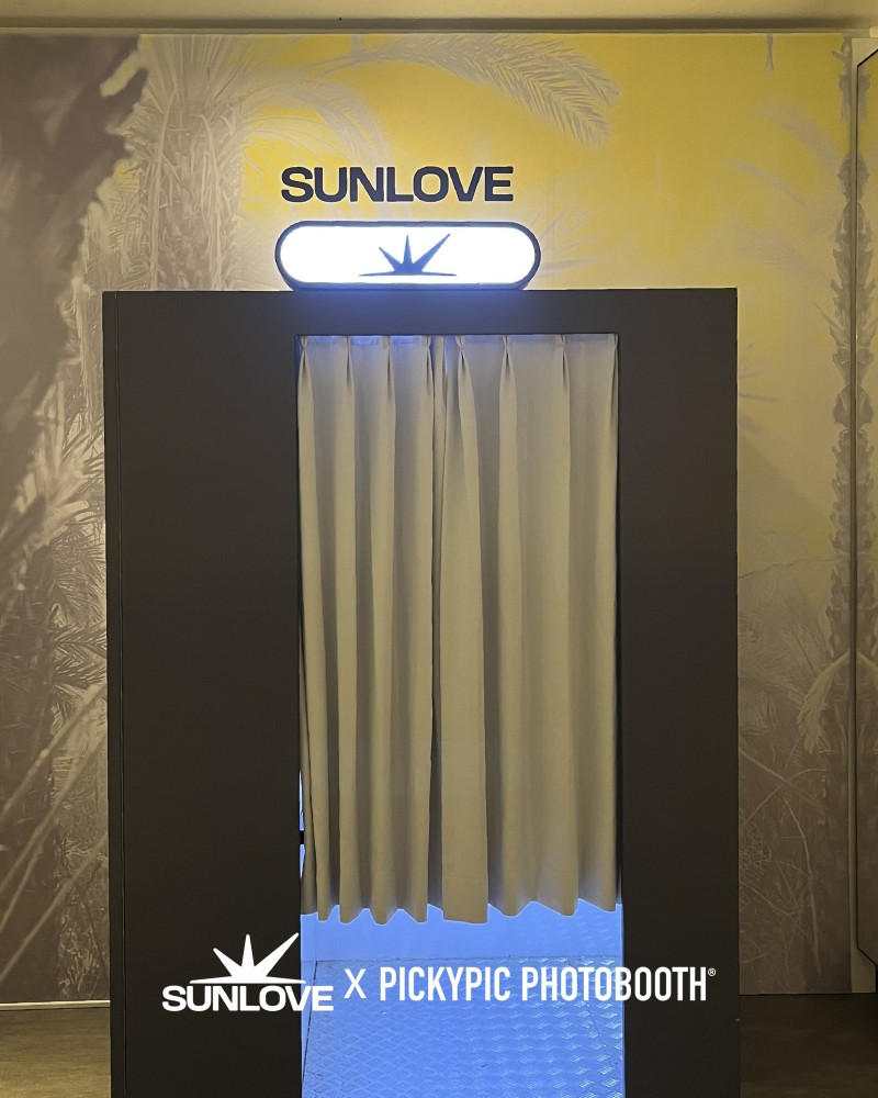 SUNLOVE x PICKYPIC 포토부스 렌탈 이미지 1