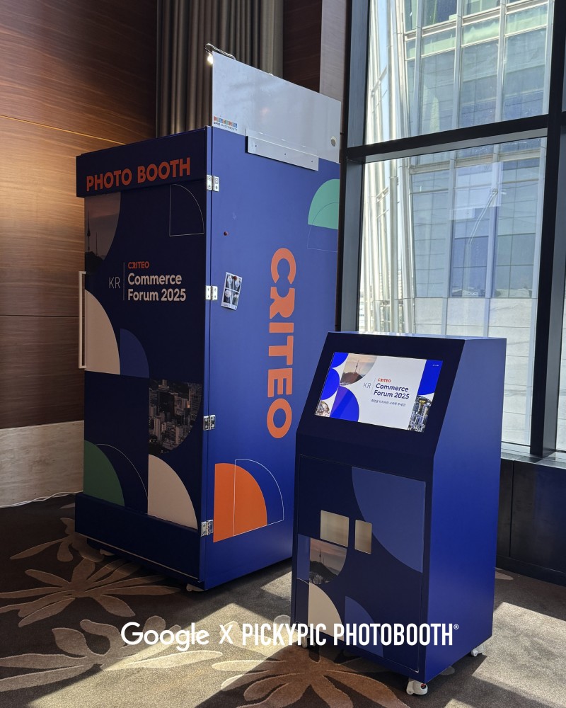 GOOGLE x PICKYPIC 포토부스 렌탈 이미지 1