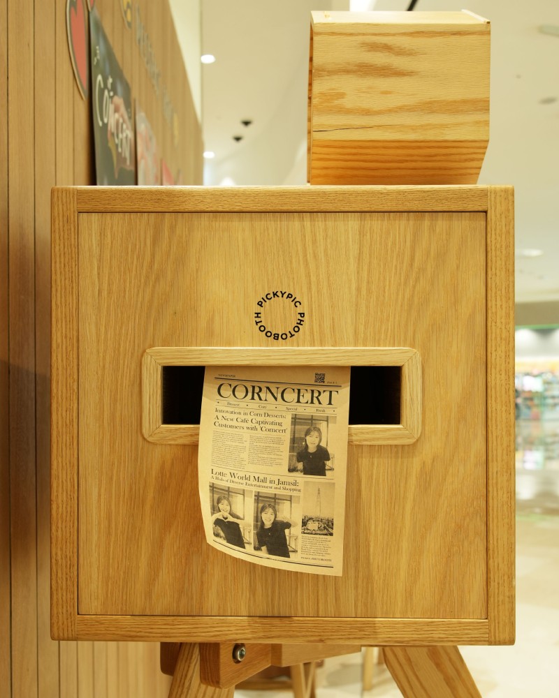 CORNCERT x PICKYPIC 포토부스 렌탈 이미지 2