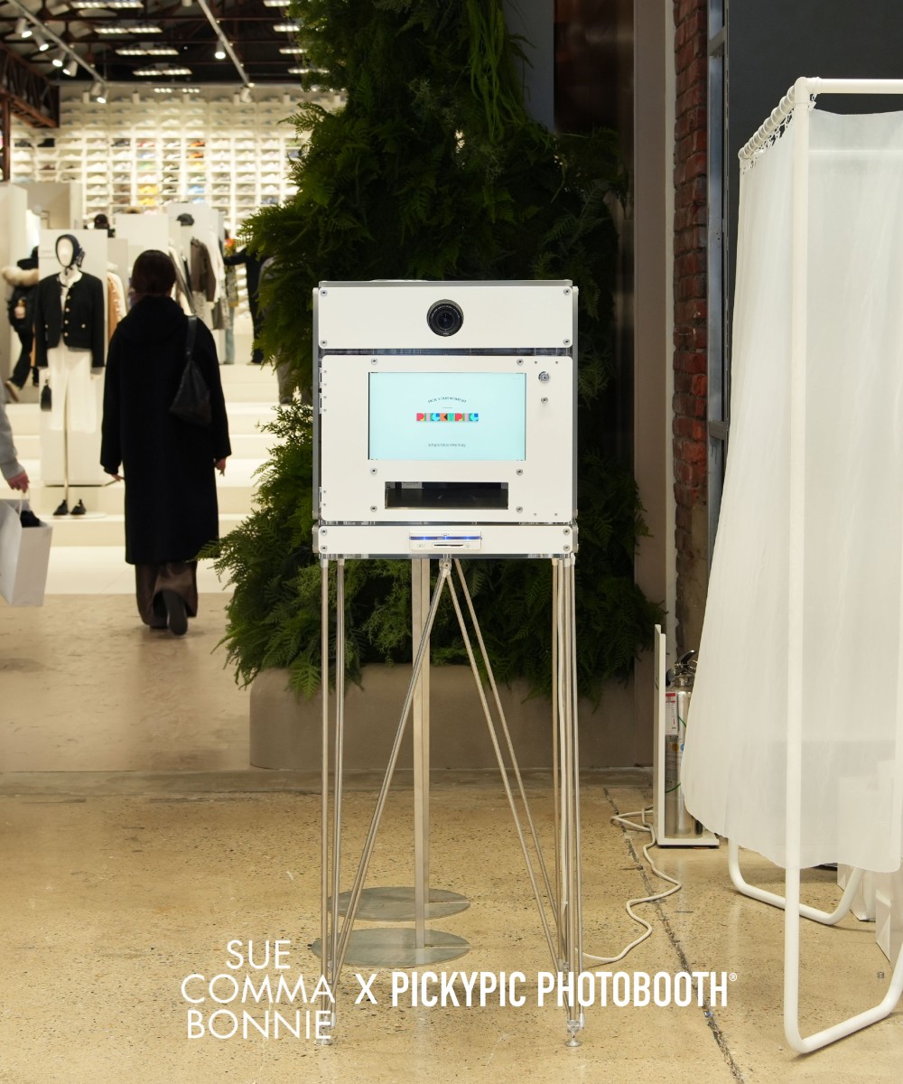 SUE COMMA BONNIE x PICKYPIC | 포토부스 렌탈